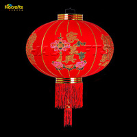 50cm Polyester chinesische Laterne rote Laterne Festival Dekoration Neujahrs dekoration Akzeptieren Sie kunden spezifische Festival Dekoration Laterne