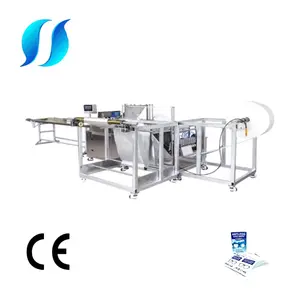 Alcohol pads production machine full-auto 4-side seal single alcohol prep pack packing with alcohol pads production machine