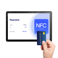 Tablette POS de restaurant 10 pouces MT8786 Octa Core 4 Go 64 Go de stockage, tablette Android à écran tactile, tablette NFC, Android Softpos