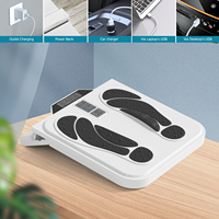 Masseur automatique de mollet à impulsion à micro-courant Tapis de relaxation des pieds pour le soulagement musculaire et la douleur Jambes minces Masseur de soulagement de la douleur des pieds