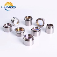 Nouvel ensemble de lentilles de collimation et de focalisation LUMOSLASER BM06K D37 F100 F150 F200, pièces d'équipement laser pour tête de découpe