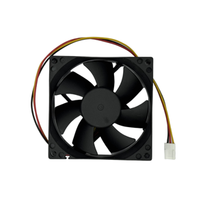 Лидер продаж, 80 мм, мини-корпус для компьютера, осевой вентилятор охлаждения 80x80x25, двойной шарикоподшипник 12 В, 3 провода, свободно стоящие Пластиковые лезвия OEM - Product Image 2