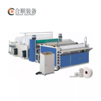 Machine à fabriquer des rouleaux de papier pour petites entreprises, machine à rembobiner des rouleaux de papier toilette industriels, prix d'usine