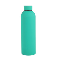 Impresión personalizada de doble pared caliente frío termo aislado al vacío 12oz 17oz 25oz 32oz deportes botella de agua térmica de acero inoxidable