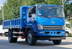 FAW VH شاحنة جديدة 4x2 بإضاءة قلابة شاحنة ديزل بنظام نقل الحركة الأوتوماتيكي بسعر منخفض مطابق لمعايير انبعاثات يورو 2