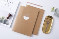 Vente en gros cahier A4 en papier à couverture souple pour étudiants