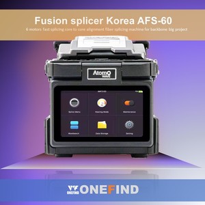 Empalmadora de Fibra Óptica de Alineación por Núcleo de 6 Motores de Alta Velocidad AFS-60, Marca Coreana, Máquina de Empalme Rápido para Redes Troncales - Product Image 2