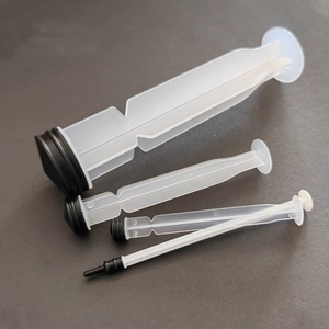 Injecteur 5ml à <span class=keywords><strong>200ml</strong></span> <span class=keywords><strong>Seringue</strong></span> industrielle à poussée manuelle non stérilisée Luer Lock/<span class=keywords><strong>Seringue</strong></span> distributeur à bouche droite - Product Image 4