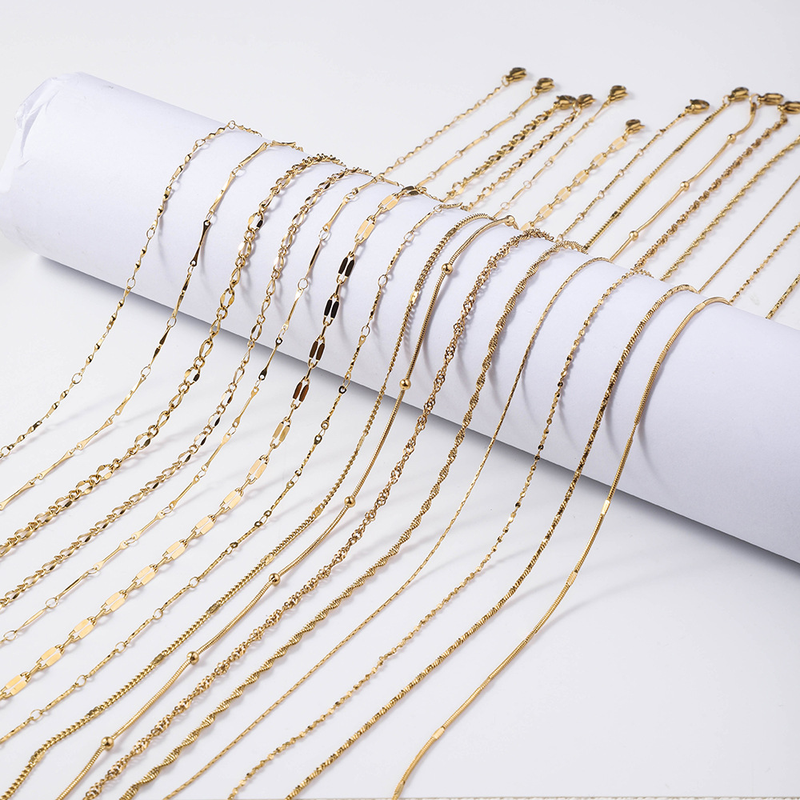 Stainless Steel 18K S925 Plated Silver