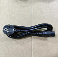 Câble d'alimentation UE, prise européenne vers prise IEC C13, extrémité ouverte, isolé en PVC, 250V 10A, utilisation pour appareils électroménagers