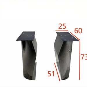 Soportes para Patas de Mesa de Comedor de Acero Inoxidable con Acabado Espejo, Diseño Moderno, Resistentes, Fácil Instalación, Estilo Lujoso para Losas de Piedra - Product Image 3