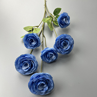 Künstliche Seiden blumen Realistische Rosen Bouquet Long Stem für Home Wedding Decoration Party