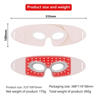 Masque pour les yeux LED personnalisable OEM/ODM, masque pour les yeux à thérapie par lumière rouge