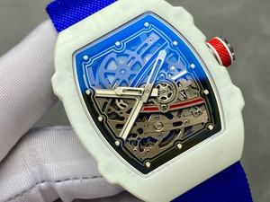 Premium Designer Automatisch Mechanisch Horloge Topklasse uurwerk Tonneau-kast Saffierglas Ultradunne wijzerplaat 3BAR Waterdicht - Product Image 4