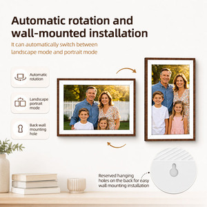Marco de Fotos Digital de 10.1 Pulgadas con WiFi, Pantalla Táctil en <span class=keywords><strong>la</strong></span> <span class=keywords><strong>Nube</strong></span>, 32GB, Carga Inteligente de Fotos y Videos <span class=keywords><strong>a</strong></span> Través de una Aplicación Gratuita, Reloj, Regalo Familiar - Product Image 4