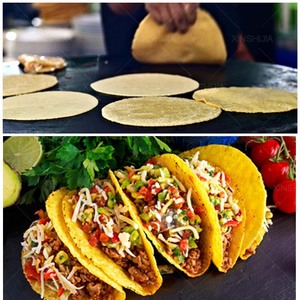 Taco mexicano de maíz completamente automático, tortilla eléctrica, fabricante automático de Roti, tacos, pastelería, tortilla, máquina para hacer productos de grano - Product Image 6