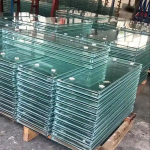 Verre feuilleté ultra-clair 5+0.38+5 6+0.38+6 avec certificat CE ISO9001, verre feuilleté trempé PVB - Product Image 4