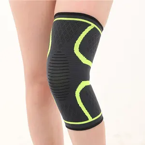 Breathable Nylon Compression Knee Brace Knee Protector compression basketball knee sleeve