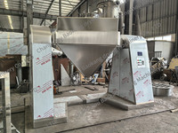 Mélangeur vertical à poudre sèche en acier inoxydable série FZH, mélangeur rotatif à poudre, mélangeur à cône carré
