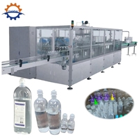 Ligne de production de solutions intraveineuses de 50 ml à 1000 ml, machine de remplissage automatique pour l'infusion de dextrose et de chlorure de sodium
