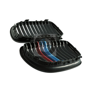 กระจังหน้า3 E90 BMW E91 M สีดำสามสีมันวาว ABS กันชนพลาสติกอัพเกรดชิ้นส่วน E90 XK LM - Product Image 3