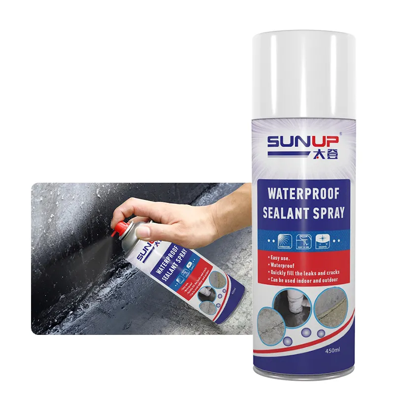 Leak Stop Seal Flex Spray Instant Rubber anti leaking sealant spray Waterproof Sealant Roof Coating leaking spray