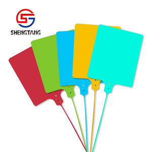 ST8041 Sceau <span class=keywords><strong>de</strong></span> sécurité jetable à faible coût pour colis postaux 250 mm Sceau <span class=keywords><strong>de</strong></span> sécurité pour bagages Verrouillage en plastique Étiquette <span class=keywords><strong>de</strong></span> sécurité - Product Image 1
