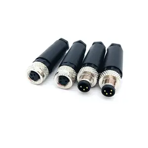 Factory Direct High Quality 5pin Male Female 4 Pin M8 Connector With Cheap Price