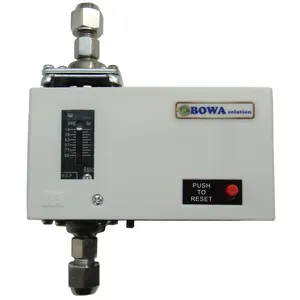 Oil differential pressure switches are used to protect refrigeration compressors against low oil pressure in refrigeration & AC