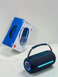 Expédition rapide, lecteur MP3 sans fil avec lumières RGB colorées, musique, étanche, extérieur, jardin, boombox active, caisson de basses 360° - Product Image 2