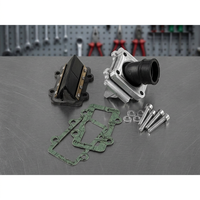 Carter moteur réglable 8.1-K4 70cc, carburateur 19mm, collecteur 25mm, versions Piaggio Minarelli Comp. Système d'alimentation en carburant pour moto