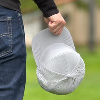 Gorra Snapback Unisex Wins Flying con 7 Paneles y Orificios Cortados con Láser, Logotipo Personalizado, Visera Plana, para Deportes al Aire Libre, Uso en las Cuatro Estaciones, Gorra de Golf