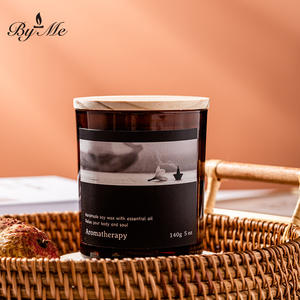 Proveedor de Velas Aromáticas Personalizadas de Lujo de Marca Privada, Hechas a Mano, No Tóxicas, Ecológicas, en Frascos de Vidrio, para Fiestas - Product Image 5