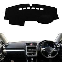 Pour Volkswagen Scirocco 2009 2010 2011 2012 2013 2014 2015 2016 2017 Housse de tableau de bord de voiture Accessoires automobiles Protection du tableau de bord