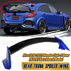 สปอยเลอร์หลังคาท้ายรถยนต์ สำหรับ Honda Civic 5 ประตู FK4 FK7 Hatchback ปี 2016-2021 - Product Image 1