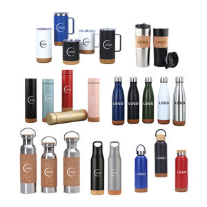 مجموعة خشب Cork صديقة للبيئة بشعار مخصص كيس Pu Storge 3 في 1 مكبر صوت - Product Image 4