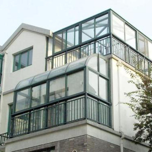 Nhôm miễn phí đứng prefab nhà kính nhà kính mùa đông vườn <span class=keywords><strong>4</strong></span> mùa sunroom - Product Image 4