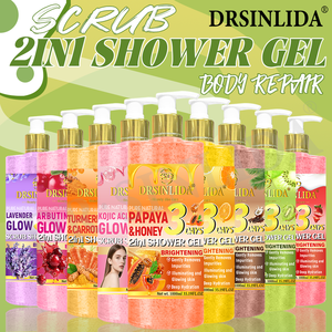 <span class=keywords><strong>Gel</strong></span> Nettoyant 2-en-1 Exfoliant, Hydratant et Blanchissant pour Visage et Corps, 10 Parfums Végétaux, Marque Privée, Vente en Gros, Personnalisable pour Usage Domestique ou en Salon - Product Image 2