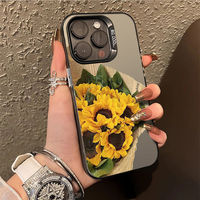 Coques de Téléphone Antichoc Luxe Fleurs pour iPhone 17 Air 16 15 Plus Pro Max 14 13 12 11 X – Housse de Protection Anti-Chute Personnalisée