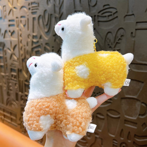 ตุ๊กตาสัตว์น่ารักขนาดเล็กพิเศษ 11 ซม. แกะอัลปาก้า ตุ๊กตาขนนุ่ม ของเล่นตุ๊กตาสัตว์ ของเล่นพวงกุญแจ ตุ๊กตาห้อยกระเป๋า ขายส่ง - Product Image 4