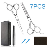 Ciseaux de coiffeur professionnels, ensemble d'outils de coupe de cheveux pour Salon de coiffure