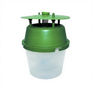 Piège à phéromones réutilisable pour insectes, mouches, mites, insectes volants, pour usage extérieur, jardin, ferme - Product Image 4