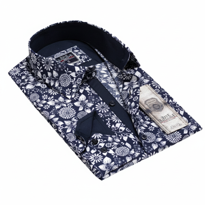 Moda สีน้ำตาล,เสื้อผู้ชายเข้ารูป,เสื้อ,Corbat,Hemd,Rubaska,ไก่งวงผลิตเสื้อ - Product Image 2