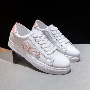 <span class=keywords><strong>Zapatillas</strong></span> Deportivas Planas Blancas <span class=keywords><strong>Minimalistas</strong></span> de Moda para <span class=keywords><strong>Mujer</strong></span> - Product Image 3