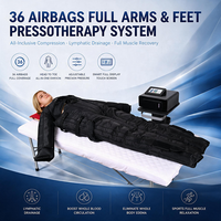 Analyseur de peau, appareil de pressothérapie compact, machine de massage à pression d'air pour les soins du corps, les traitements de bien-être, applications variées