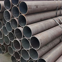 Tuyau rond sans soudure en acier au carbone ASTM A36 MS 6 Sch40 ST37.0 15-30 pouces ST37 Sch80