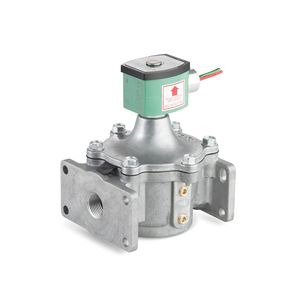 Vannes solénoïdes de sécurité pour gaz 8040 040 8040A123L0400F4/8040C004CSAAC120 avec corps en aluminium et port de 1/8 pouce - Product Image 2
