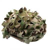 Maille respirante Camo Camouflage tactique rapide maille casque couverture tactique casque couverture tactique équipement tactique rapide casque couverture