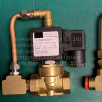 Válvula de Condensado para Compresores Industriales y Piezas 42590083, Reemplazo de la Válvula Solenoide de Drenaje AC110V, Compatible con Compresores Ingersoll