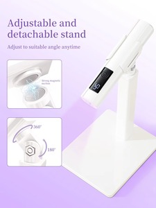 Lampe UV LED rechargeable blanche mini avec support pour le séchage rapide des ongles en gel, machine de manucure UV LED pour vernis à ongles en gel - Product Image 4